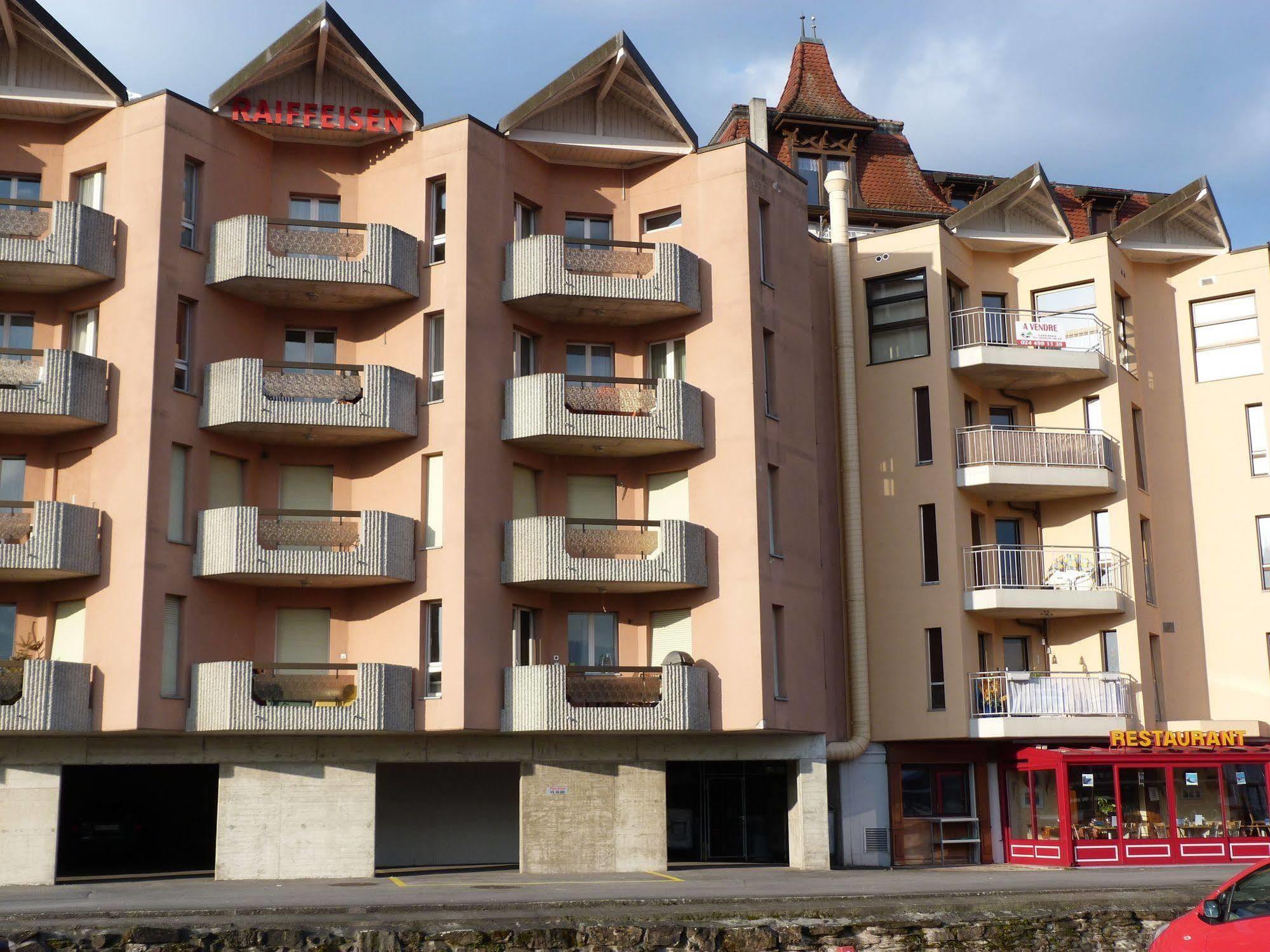Port-Valais Le Lacustre 4Th Floor מראה חיצוני תמונה